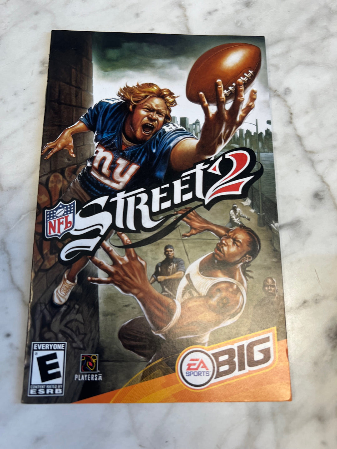 NFL Street 2 PS2 Playstation 2 Manual ONLY  MO81525