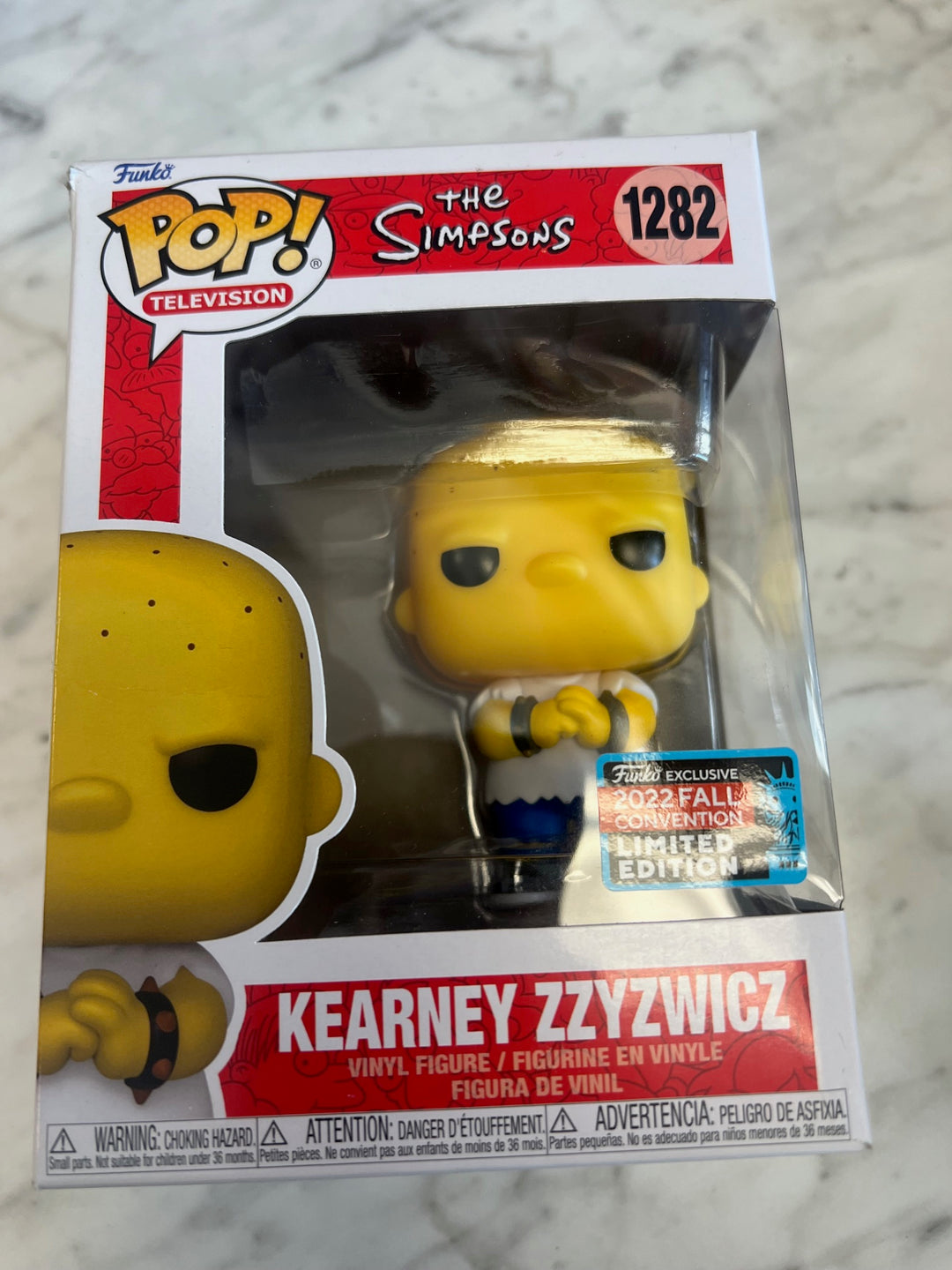 Funko Pop The Simpsons Kearney Zzyzwicz Vinyl Figure 1282 FP81024