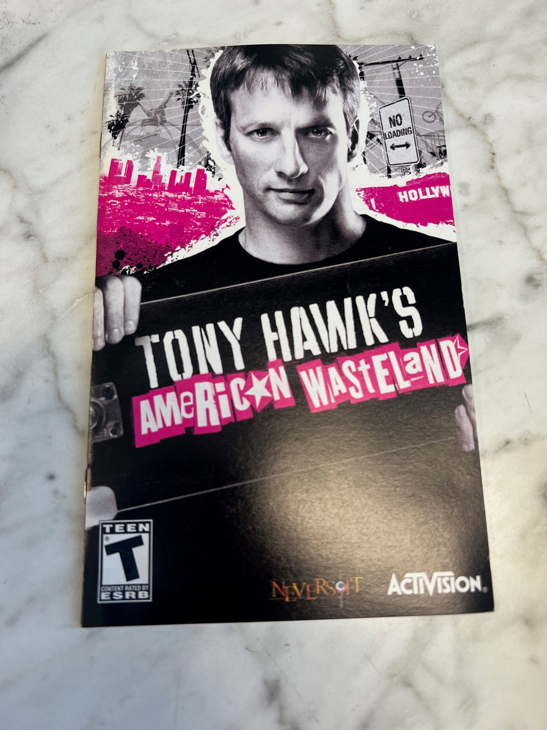 Tony Hawk's American Wasteland PS2 Playstation 2 Manual ONLY  MO81525