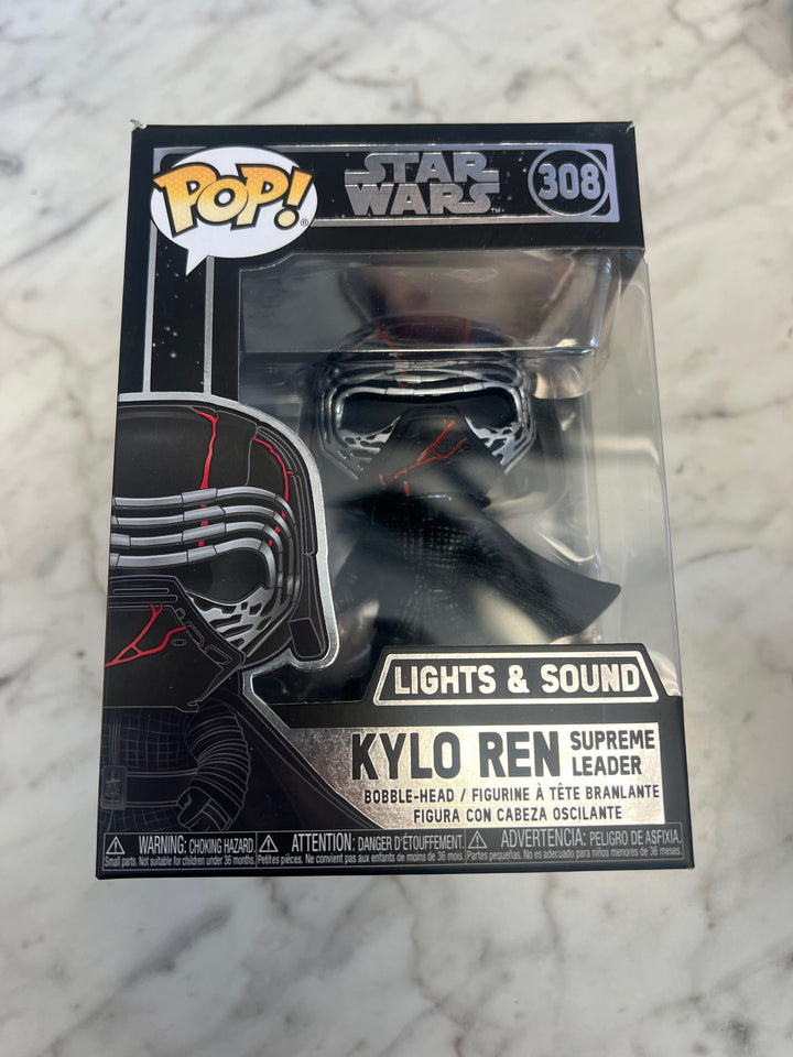 Funko POP! STAR WARS Kylo Ren Supreme Leader #308 (Lights And Sound Version) FP81024