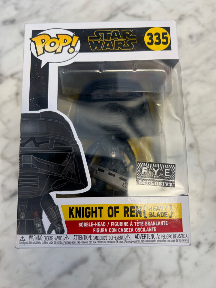 Funko Pop Star Wars #335 Knight of Ren (Heavy Blade) FYE Exclusive FP81024