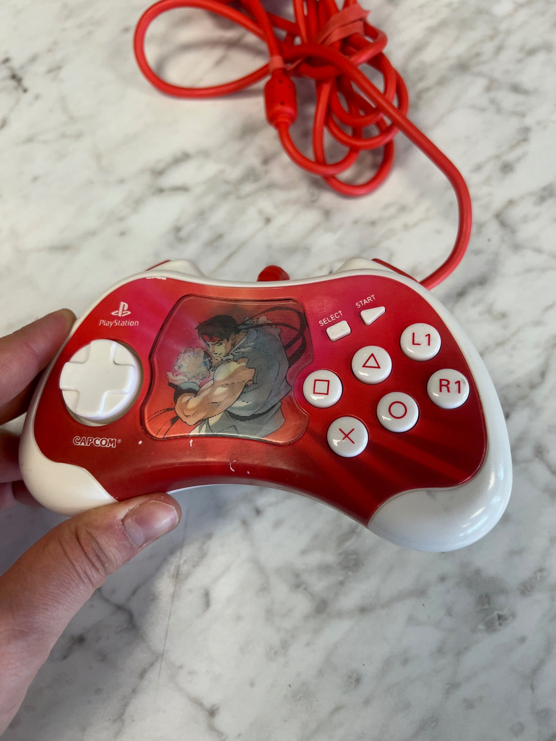 Nubytech Street Fighter Anniversary Ryu Controller for Playstation  A52625