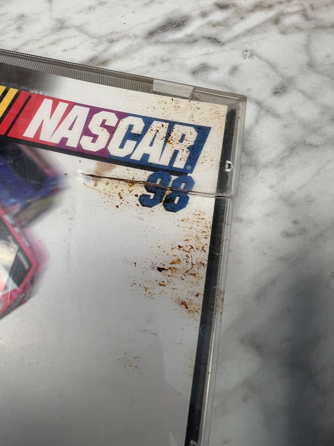 Nascar 98 for Sega Saturn Case, manual and rear art ONLY CO52625