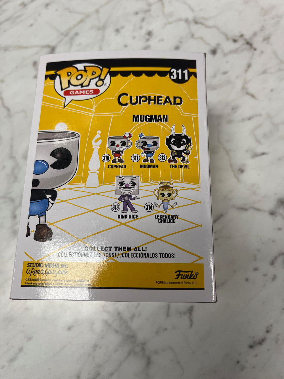Cuphead Funko POP! Games - Mugman #311 Vinyl Figure