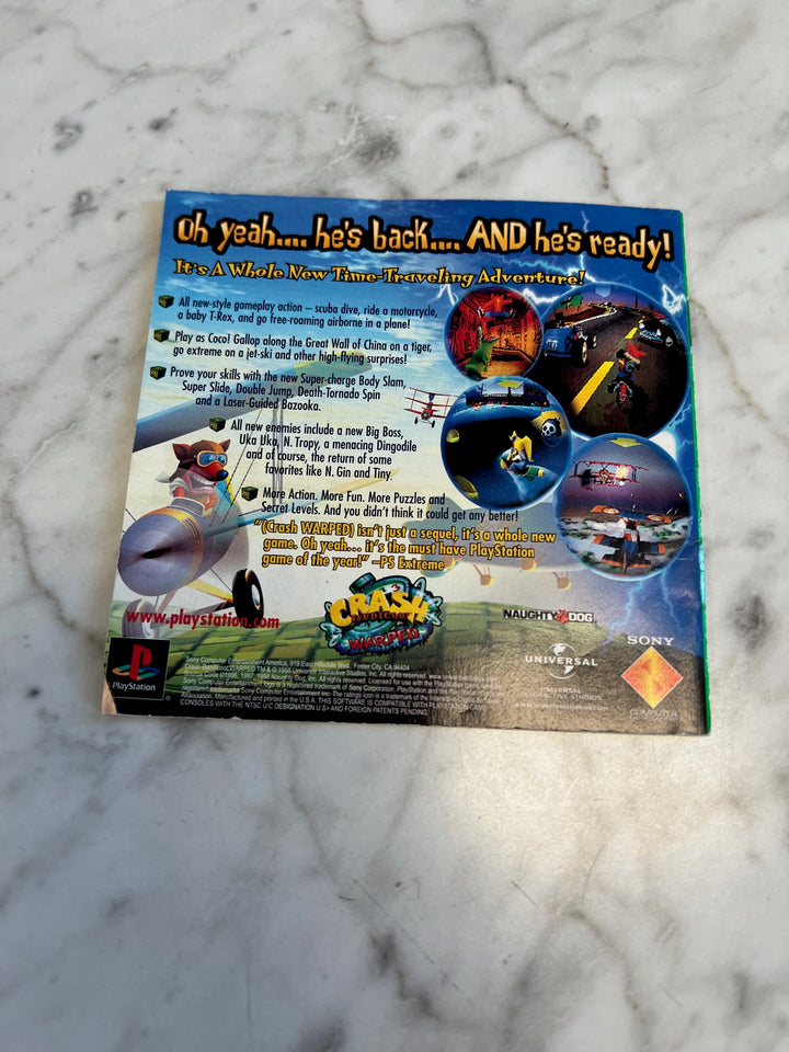 Spyro the Dragon Greatest Hits PS1 Playstation 1 Manual ONLY  MO81525