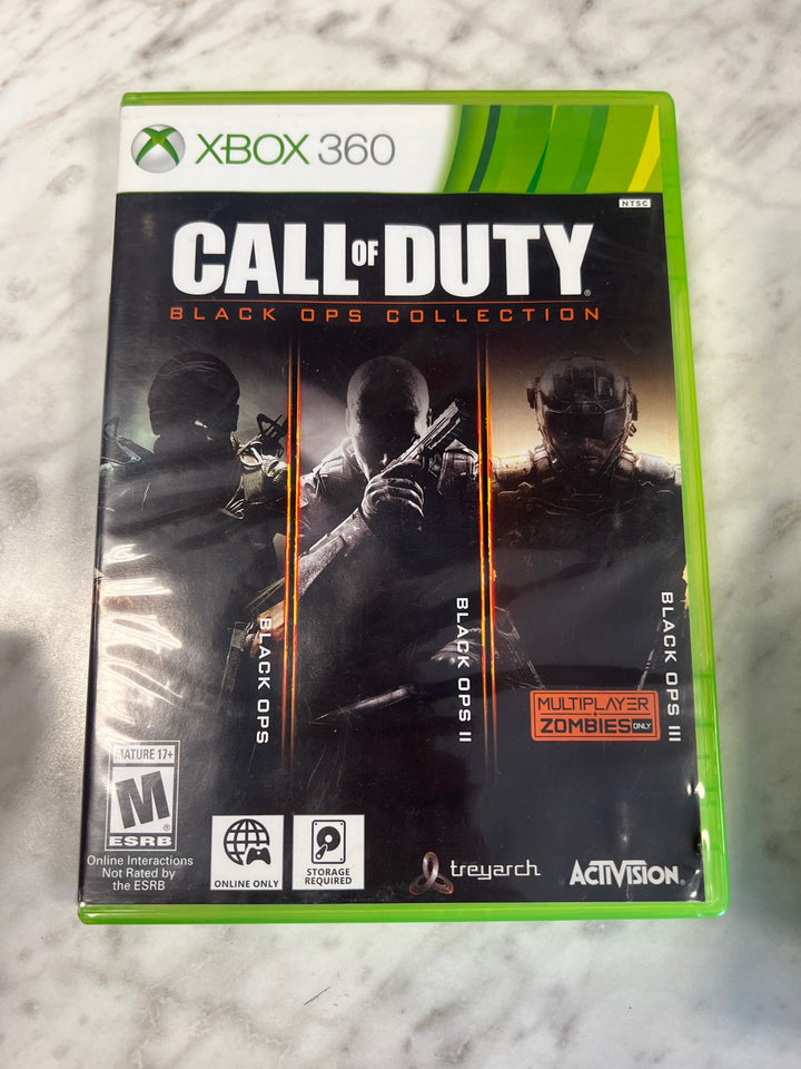 Call of Duty Black Ops Collection Xbox 360 Case ONLY CO52625