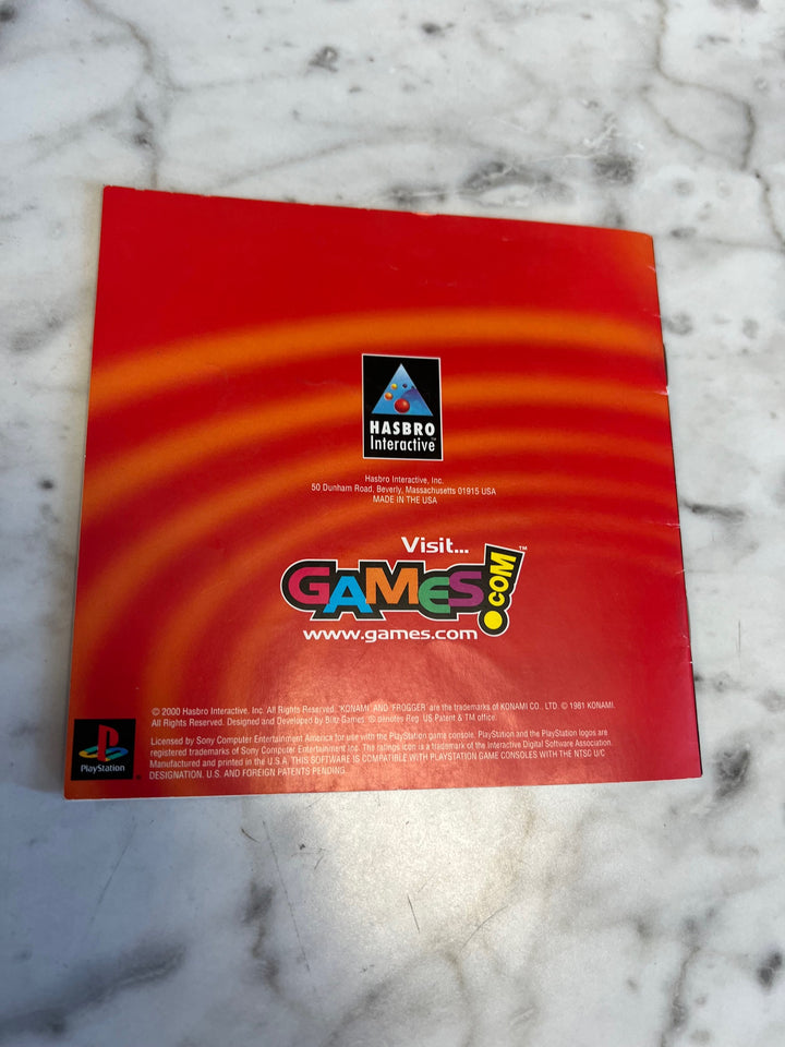Frogger 2 PS1 Playstation 1 Manual ONLY  MO81525