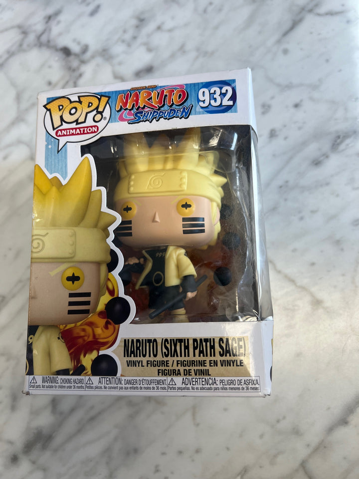 Funko Pop! Naruto Shippuden: Naruto (Sixth Path Sage) #932 Damaged Box FP81024