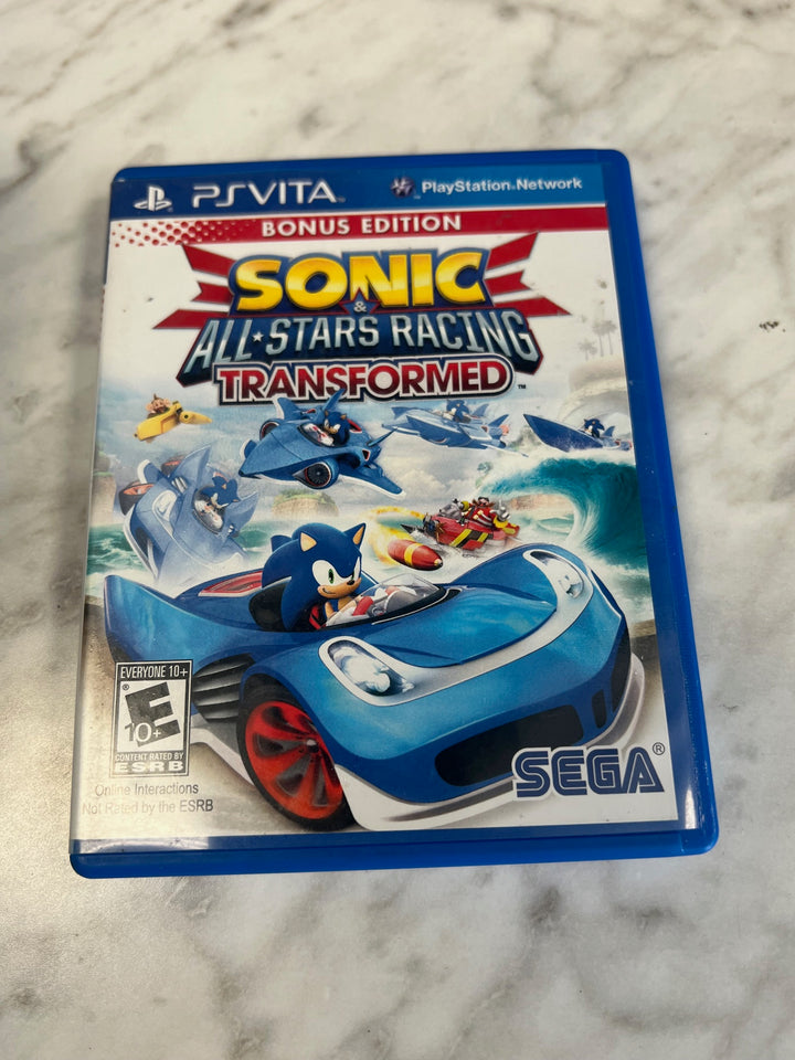 Sonic & All-Stars Racing Transformed PS Vita Case ONLY CO52625