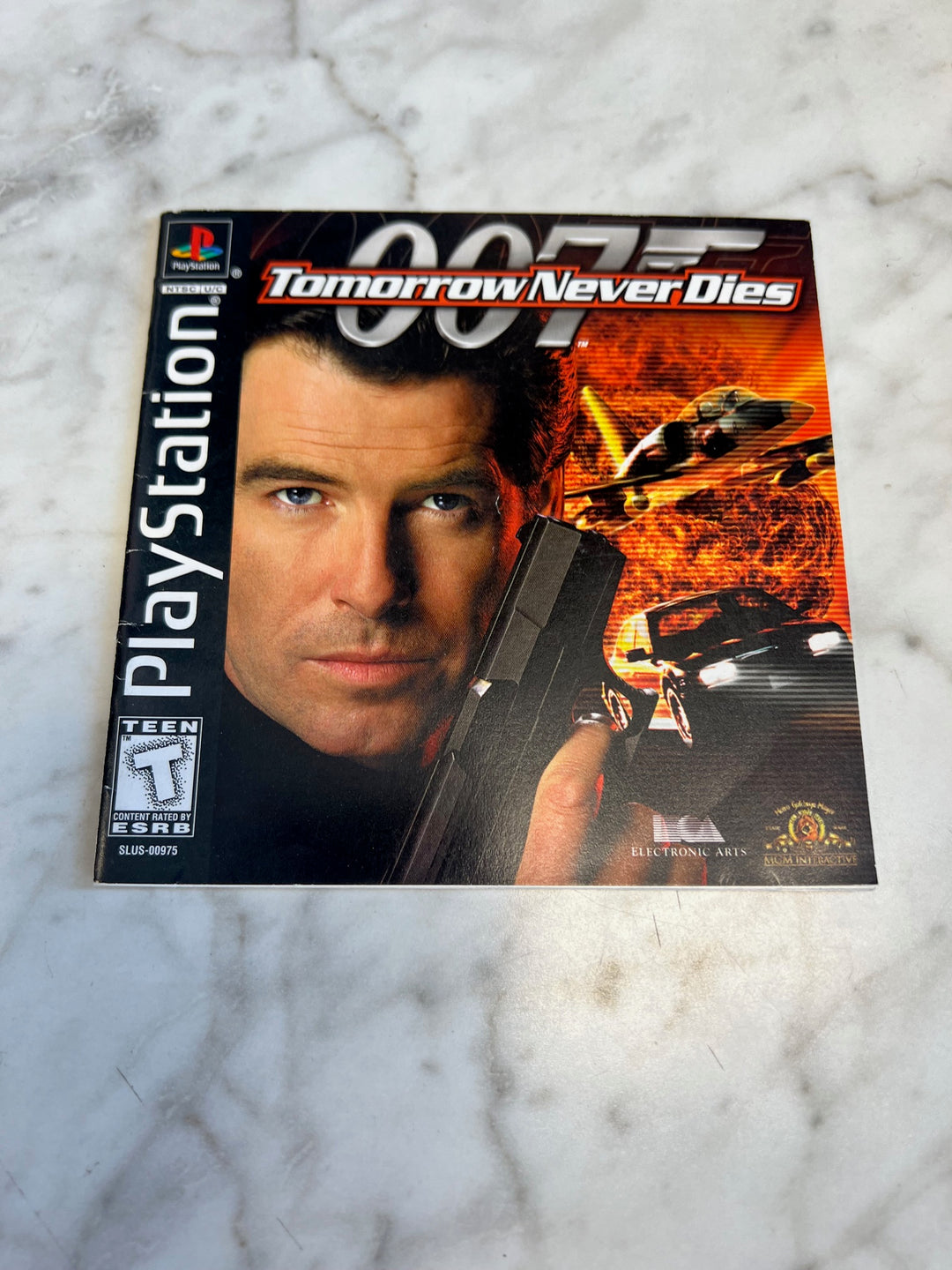007 Tomorrow Never Dies PS1 Playstation 1 Manual ONLY  MO81525