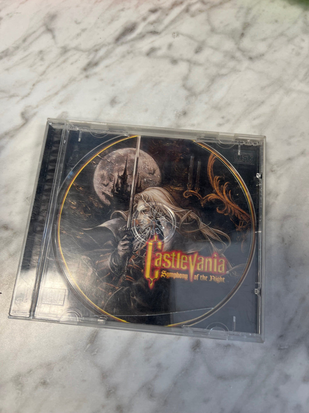 Castlevania Symphony of the Night PS1 Case and Rear Artwork ONLY CO52625