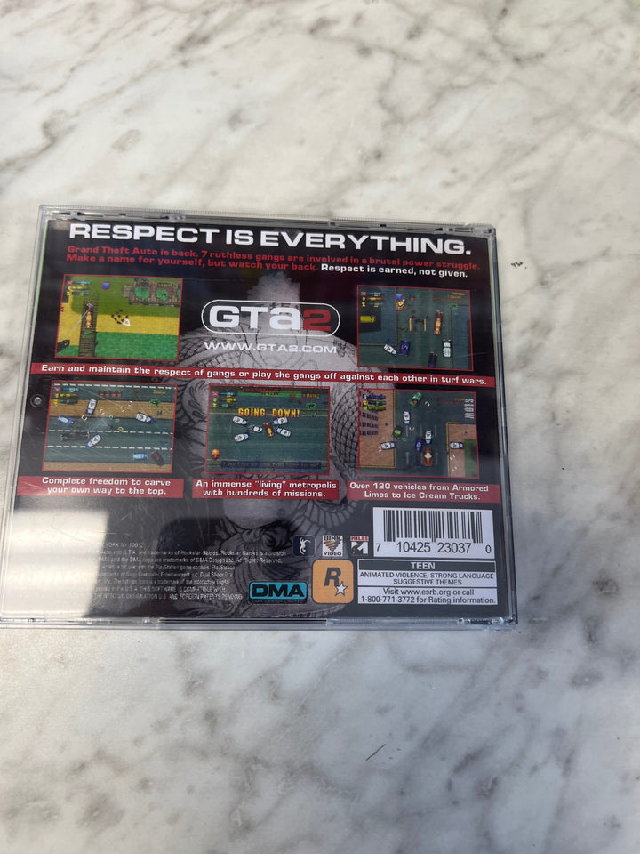 Grand Theft Auto 2 Greatest Hits PS1 Case and Manual ONLY in generic case CO52625