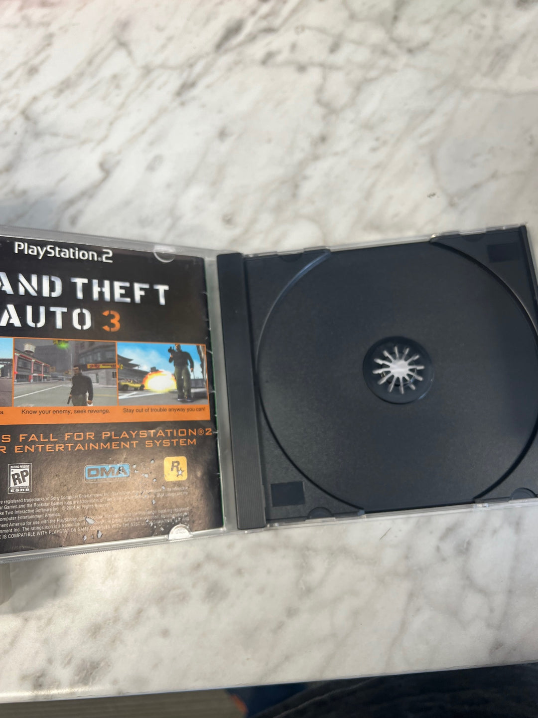 Grand Theft Auto 2 Greatest Hits PS1 Case and Manual ONLY in generic case CO52625