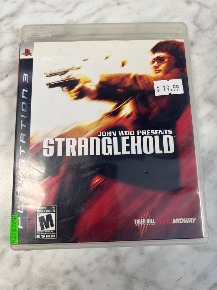 John Woo Presents Stranglehold PS3 Playstation 3 Cracked Case ONLY CO52625