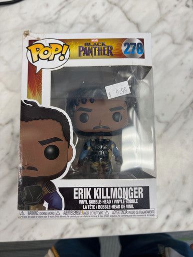 Funko Pop! Vinyl: Marvel - Erik Killmonger #278