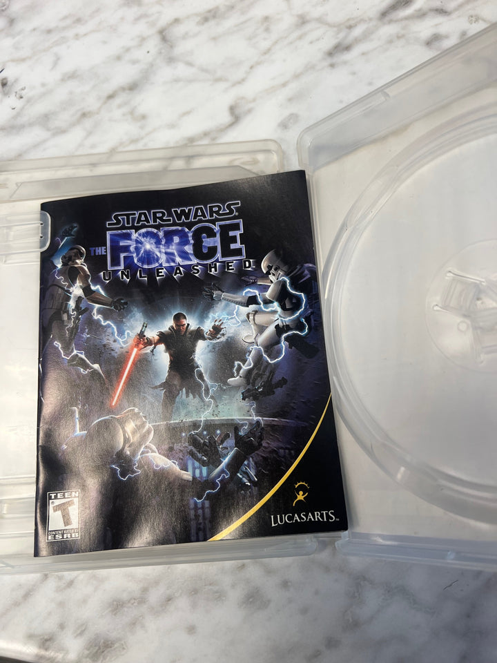 Star Wars the Force Unleashed PS3 Playstation 3 Case and Manual ONLY CO52625