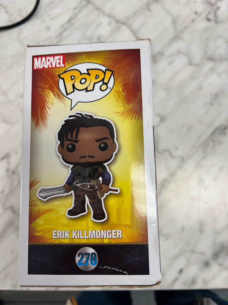 Funko Pop! Vinyl: Marvel - Erik Killmonger #278