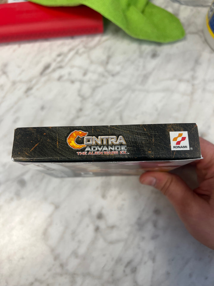 Contra Advance the Alien Wars EX GBA Gameboy Advance Box and Manual ONLY  CO52625