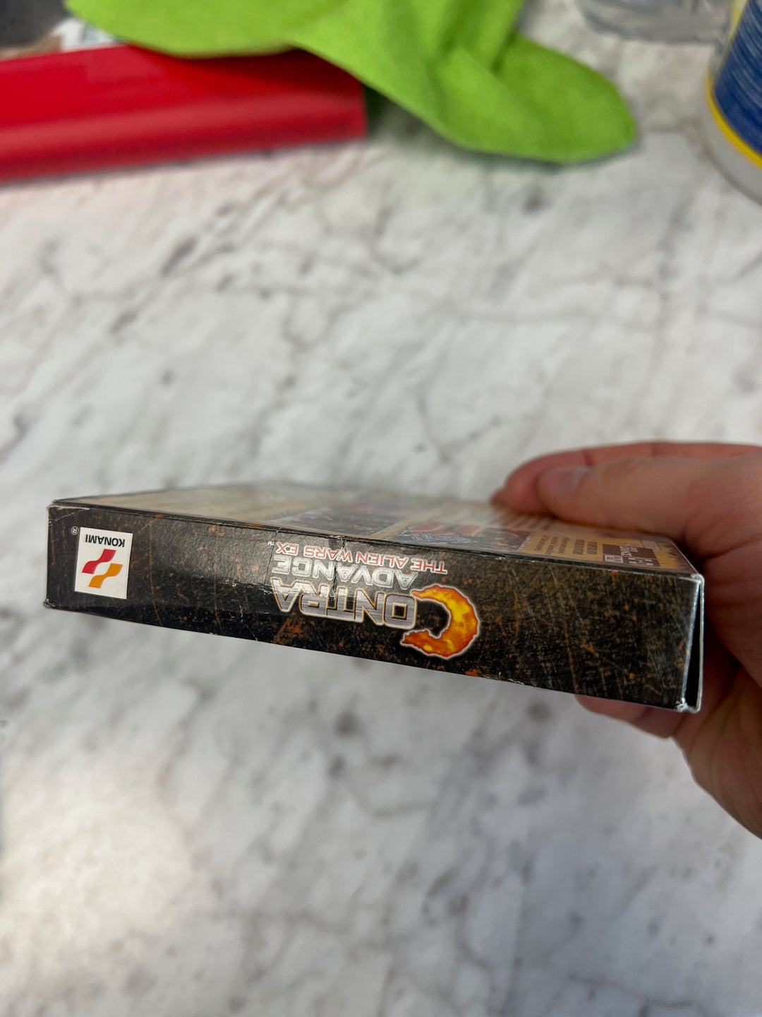 Contra Advance the Alien Wars EX GBA Gameboy Advance Box and Manual ONLY  CO52625