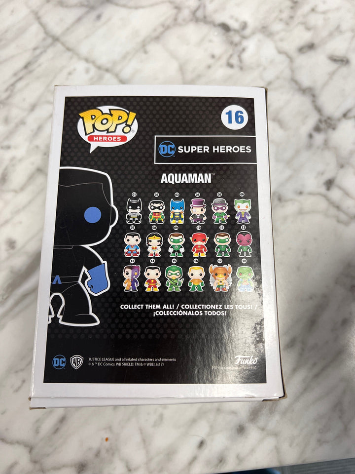 Funko Pop! Heroes - AQUAMAN (Glow) - DC Super Heroes - Entertainment Earth - 16