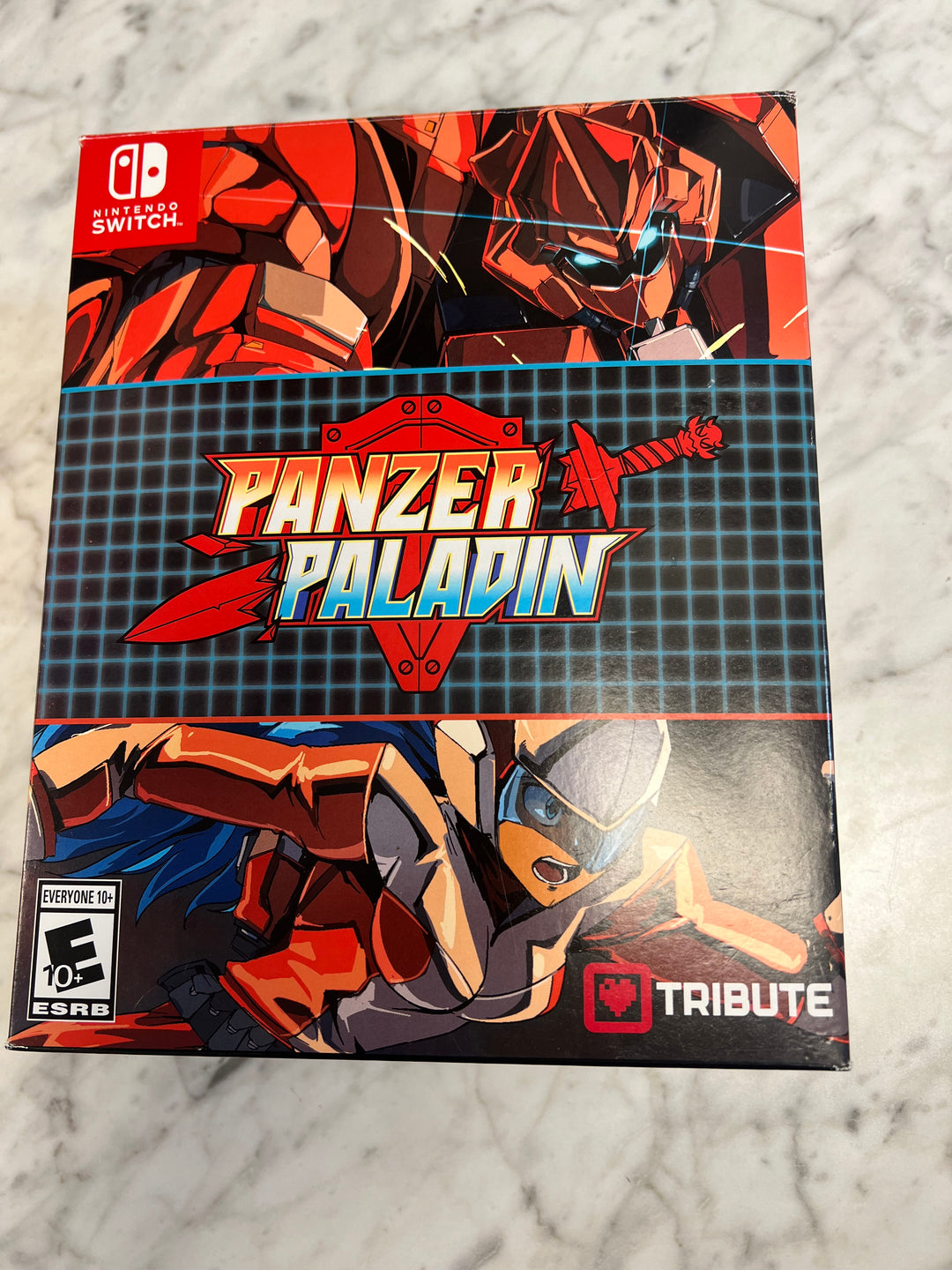 Panzer Paladin Nintendo Switch Collector's Edition NO GAME See pictures!      DU102924