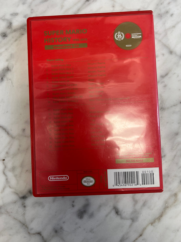 Super Mario History 25th Anniversary 1985-2010 Soundtrack CD DU102924