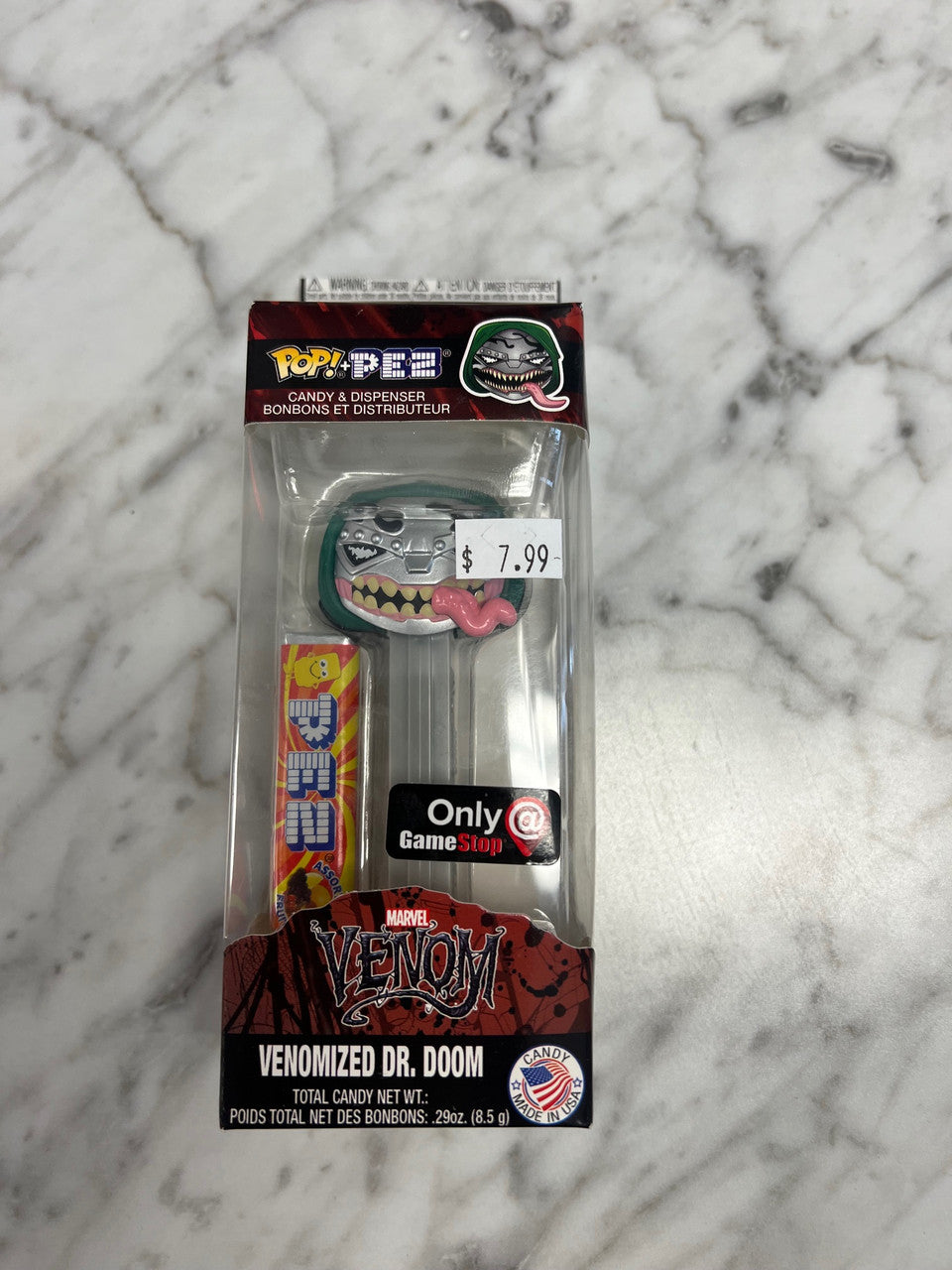 Venomized Dr. Doom Funko Pop Pez - GameStop Exclusive!