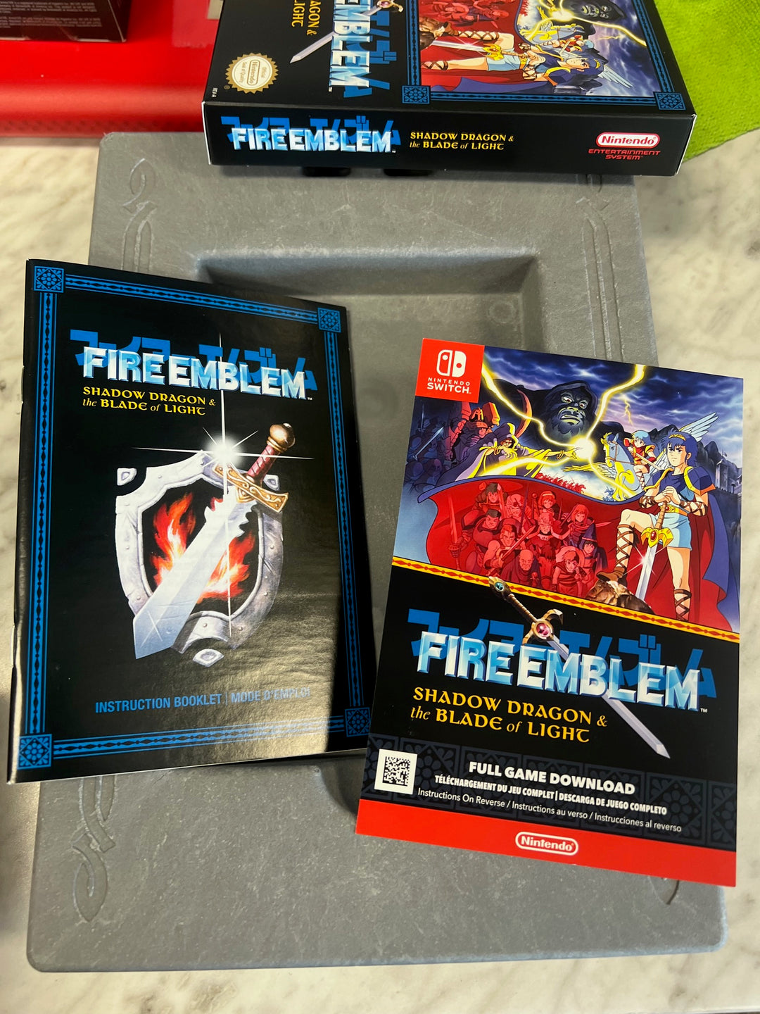 Fire Emblem Shadow Dragon & The Blade Of Light 30th Anniversary Switch NO Code CO52625