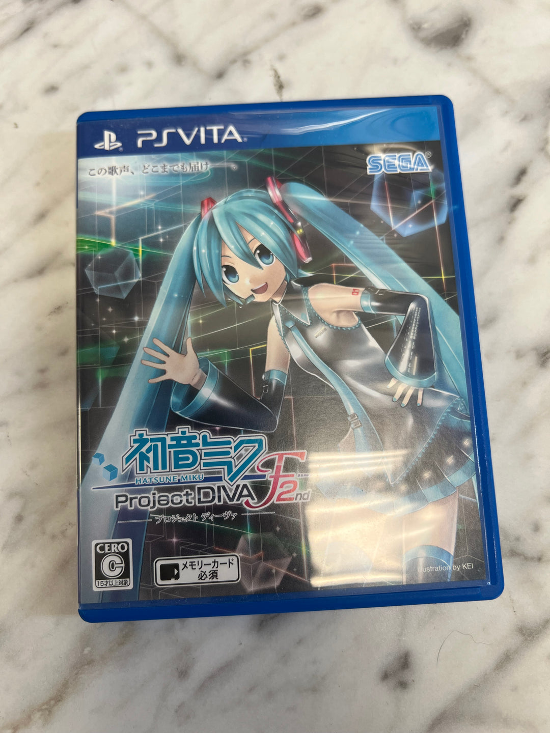 Hatsune Miku Project Diva F 2nd PS Vita Japanese Version Complete    DU102924