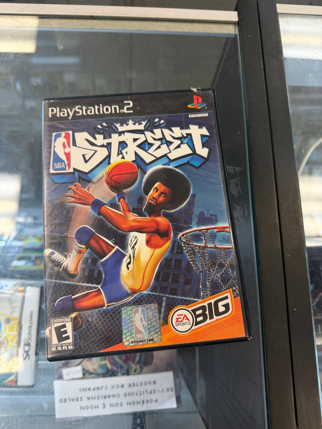 NBA Street- PS2 CASE AND MANUAL ONLY CO5926