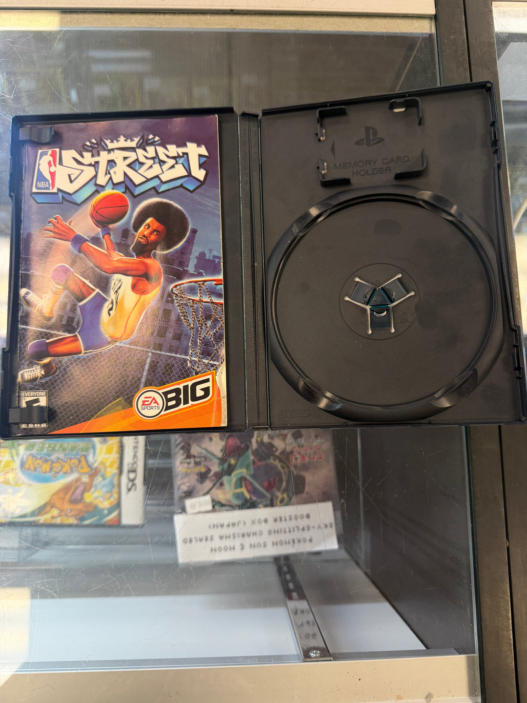 NBA Street- PS2 CASE AND MANUAL ONLY CO5926