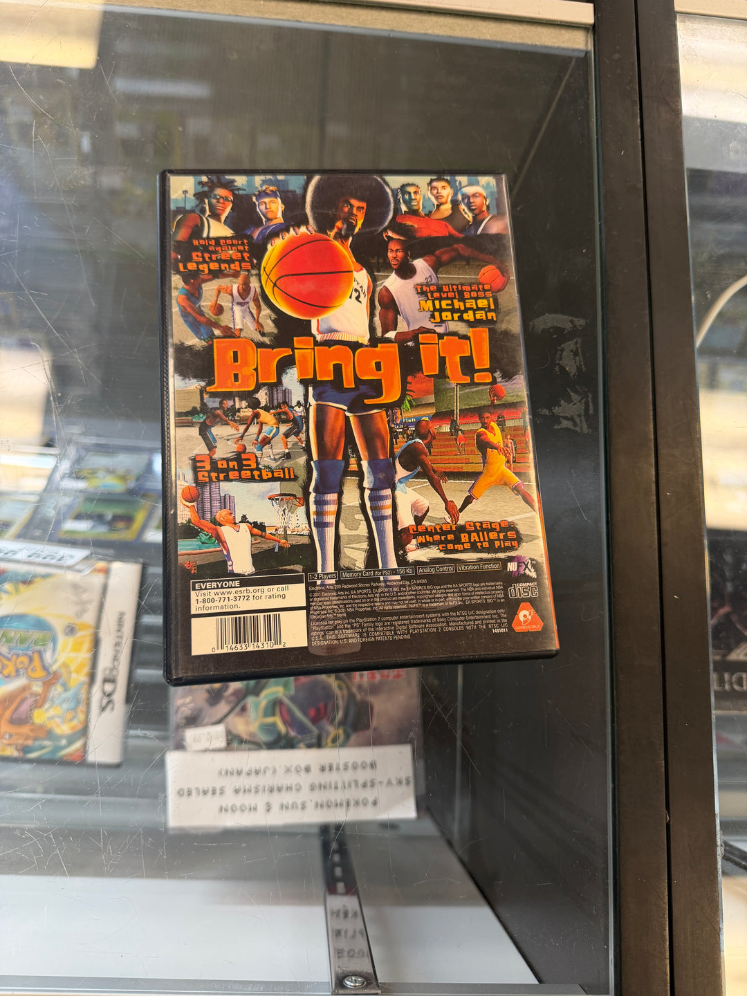 NBA Street- PS2 CASE AND MANUAL ONLY CO5926