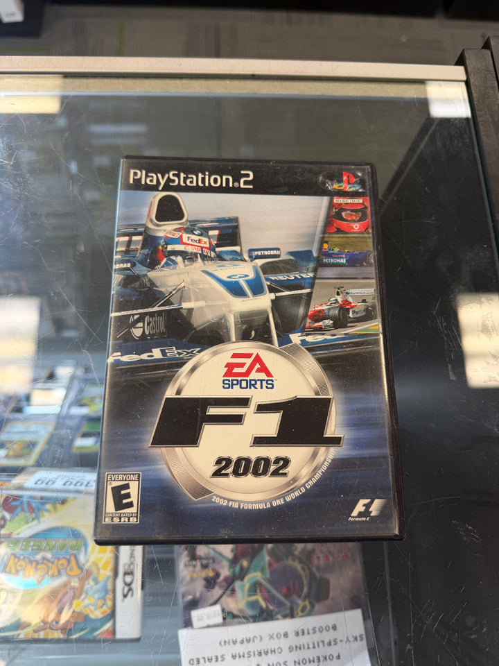 F1 2002 - PS2 CASE AND MANUAL ONLY CO5926
