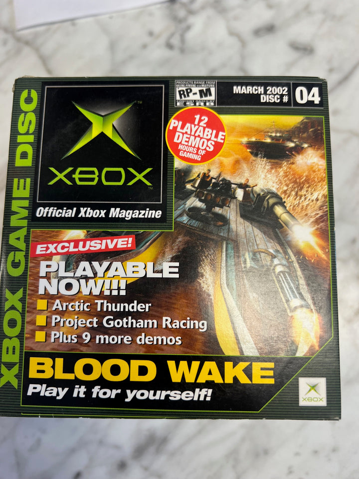 Official Xbox Magazine Demo Disc #04 March 2002  DE52625