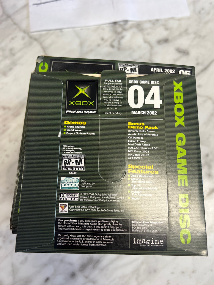 Official Xbox Magazine Demo Disc #04 March 2002  DE52625