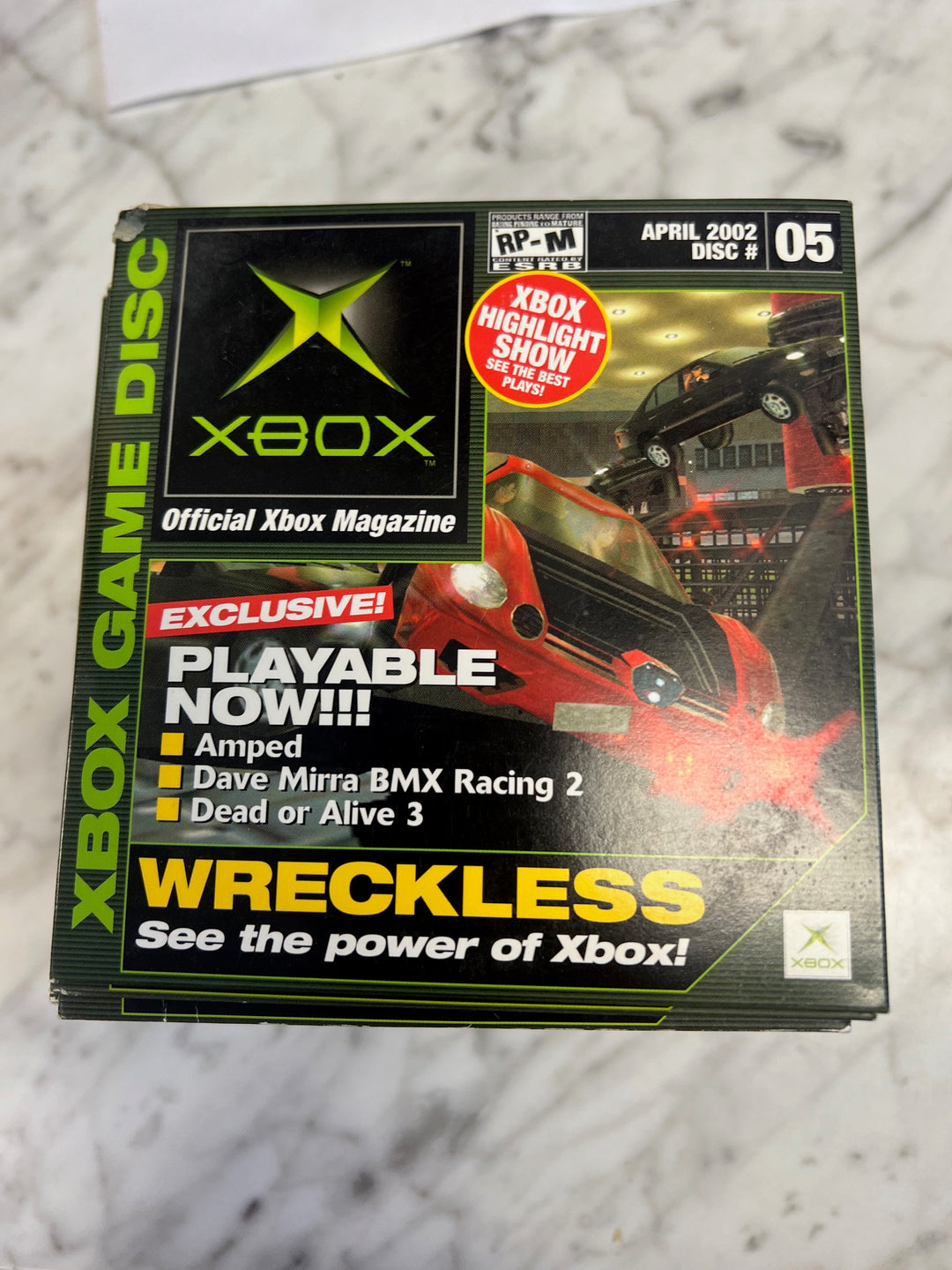 Official Xbox Magazine Demo Disc #05 April 2002  DE52625
