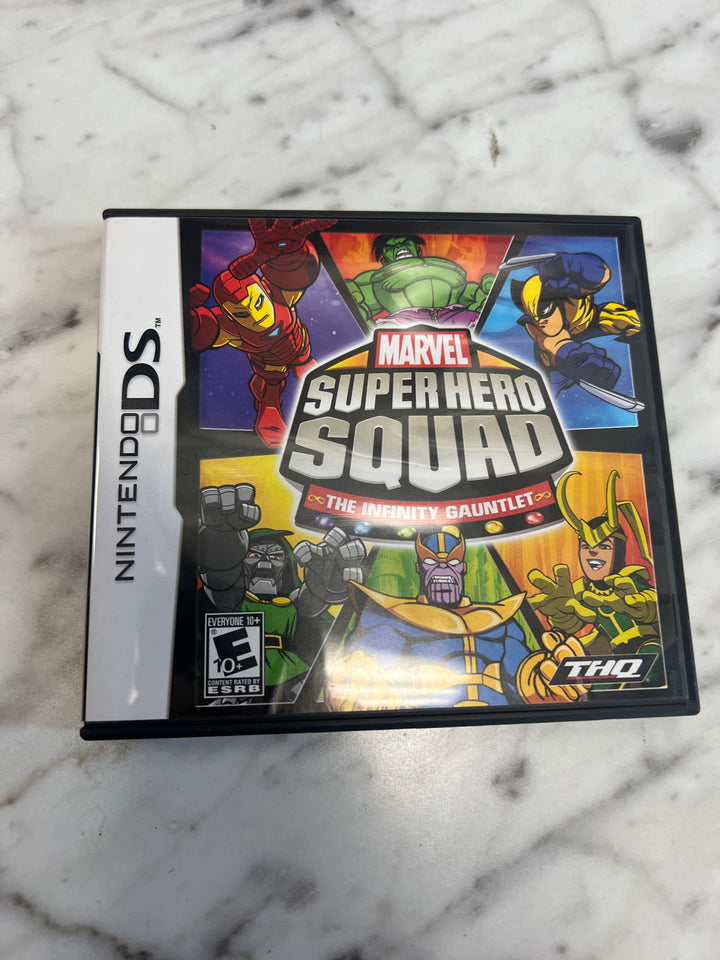 Marvel Super Hero Squad The Infinity Gauntlet Nintendo DS Case and Manual ONLY          DU102924