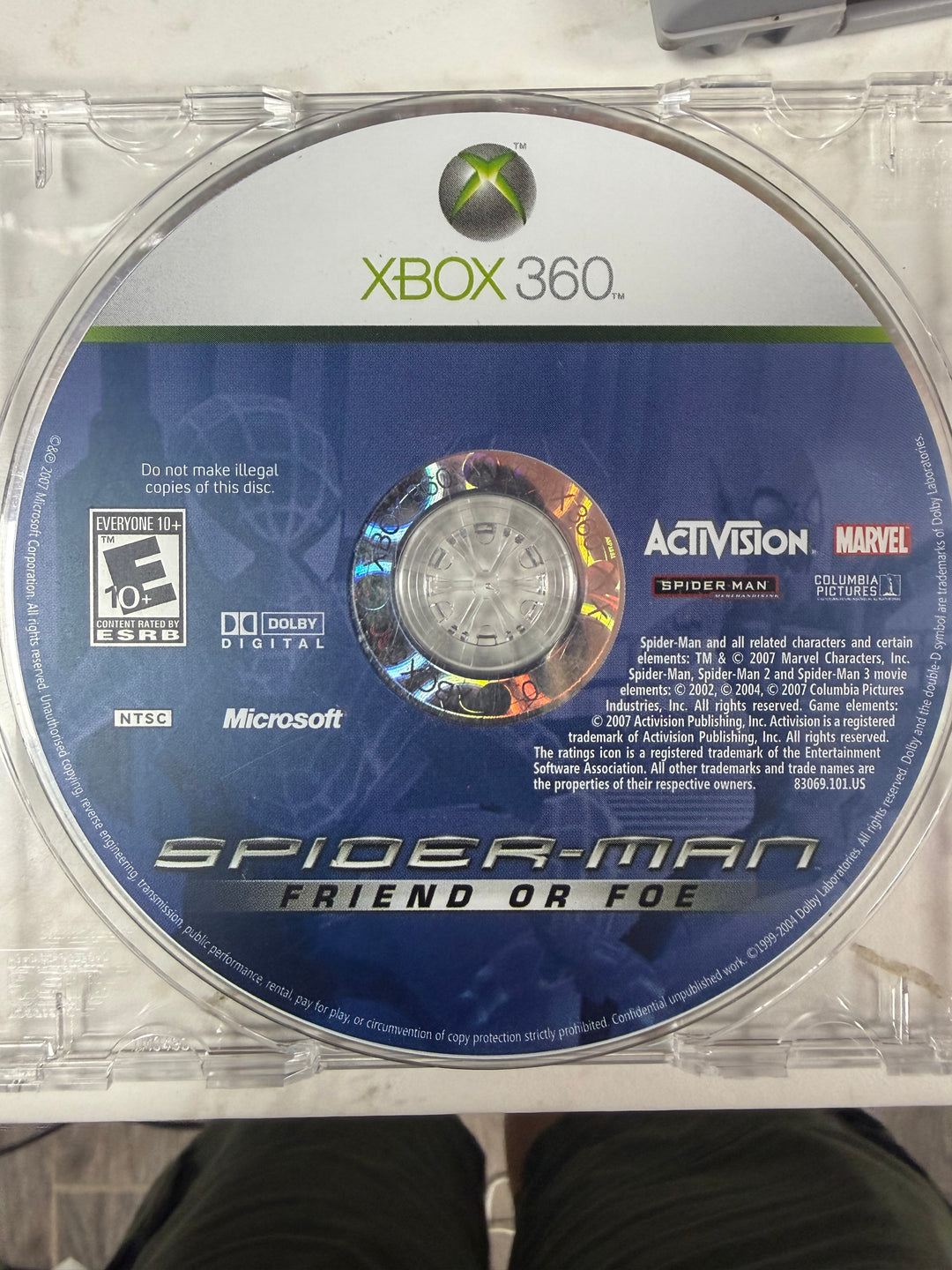 Spider-Man Friend or Foe DISC ONLY - Xbox 360 DI103026