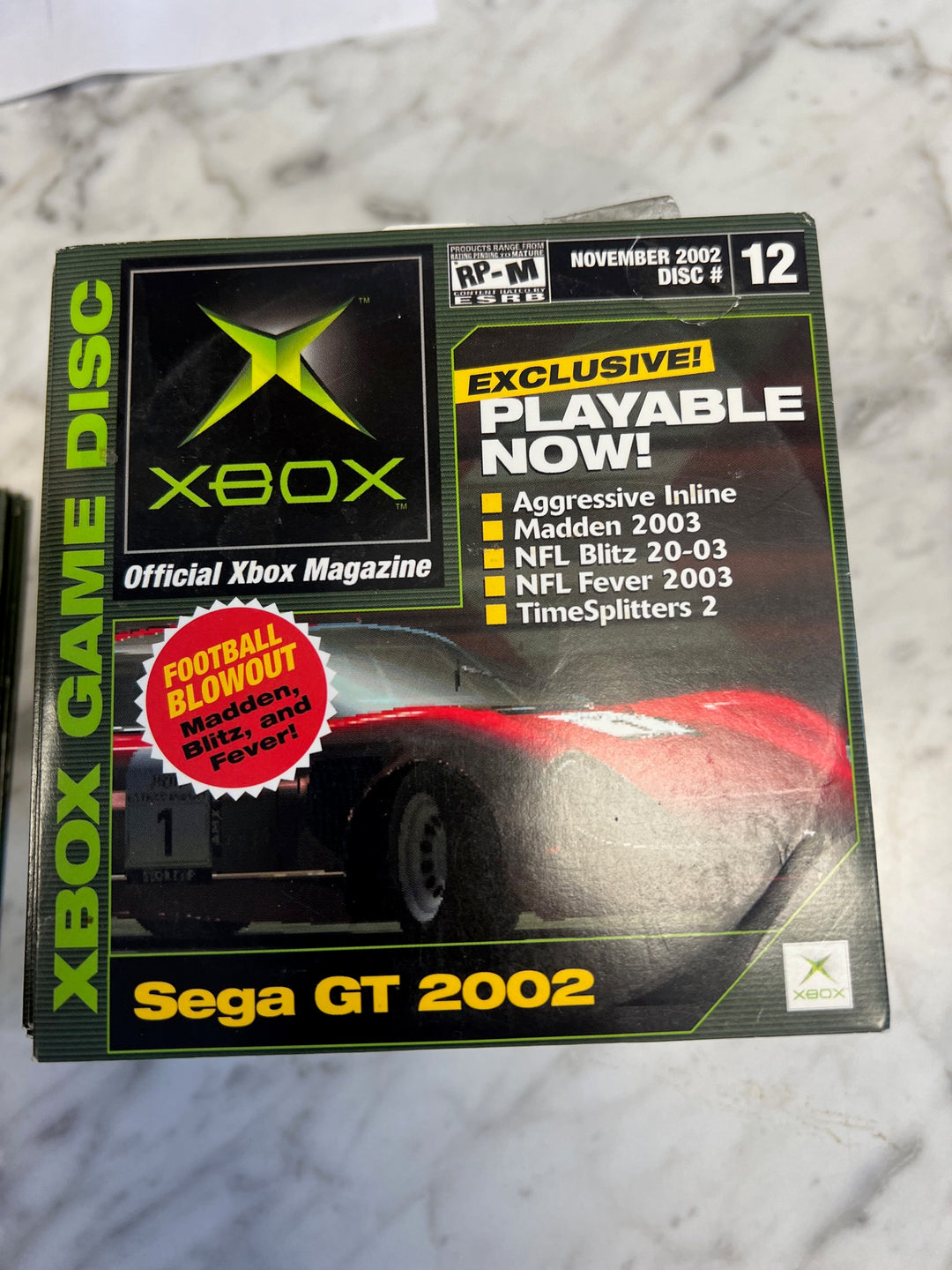 Official Xbox Magazine Demo Disc #12 November 2002 DE52625