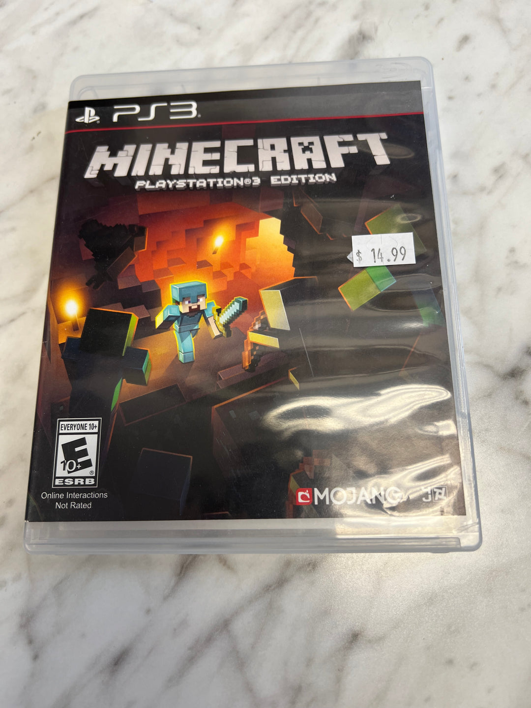 Minecraft Playstation 3 Version PS3 Case ONLY          DU102924