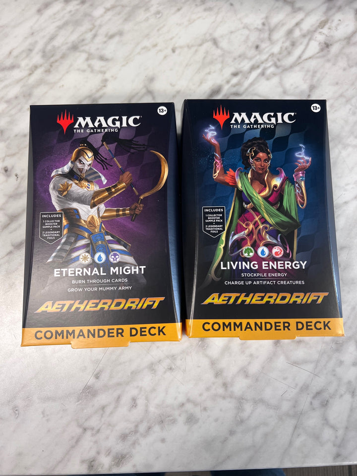 Magic: The Gathering - Aetherdrift Commander Deck (1 Deck, Style may vary)