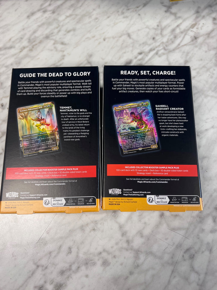 Magic: The Gathering - Aetherdrift Commander Deck (1 Deck, Style may vary)