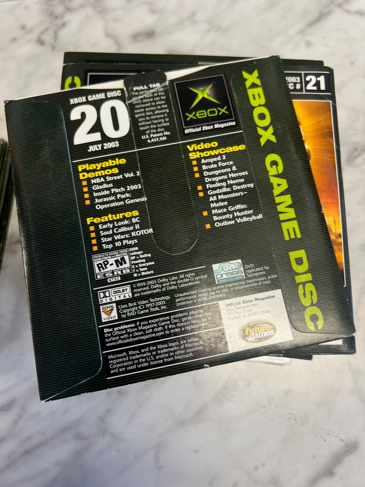 Official Xbox Magazine Demo Disc #20 July  2003 DE52625