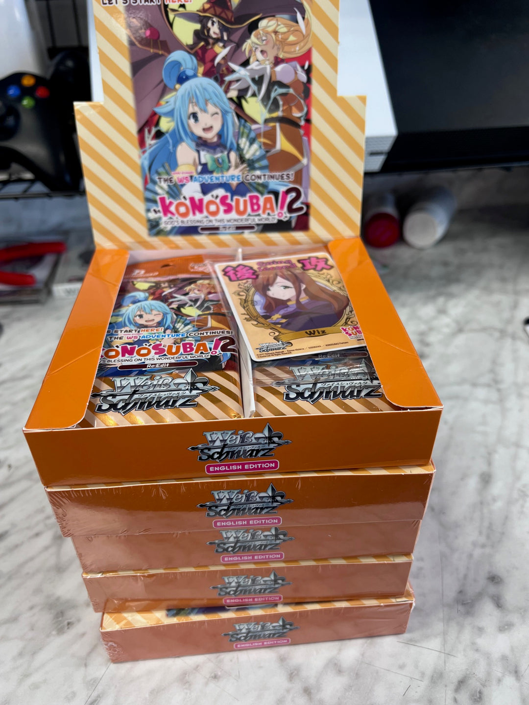 Weiss Schwarz TCG Konosuba! 2 Re: Edit Booster Pack or Box (Available 11/21/25)