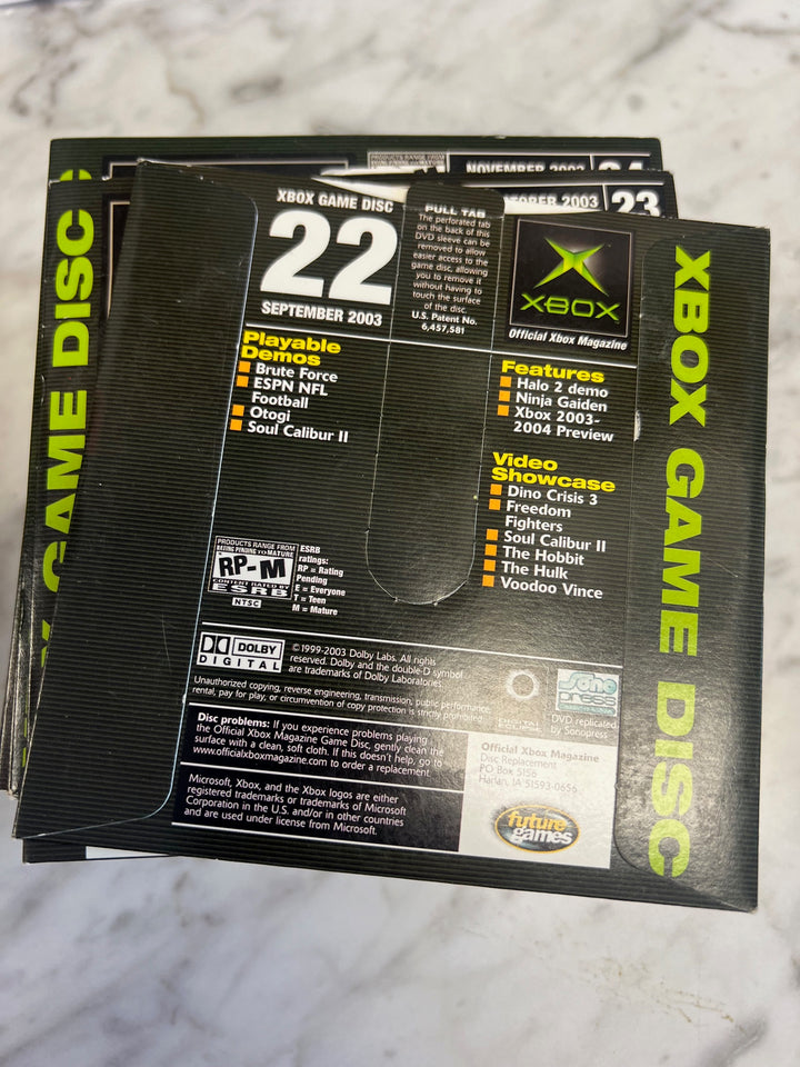 Official Xbox Magazine Demo Disc #22 September 2003 DE52625