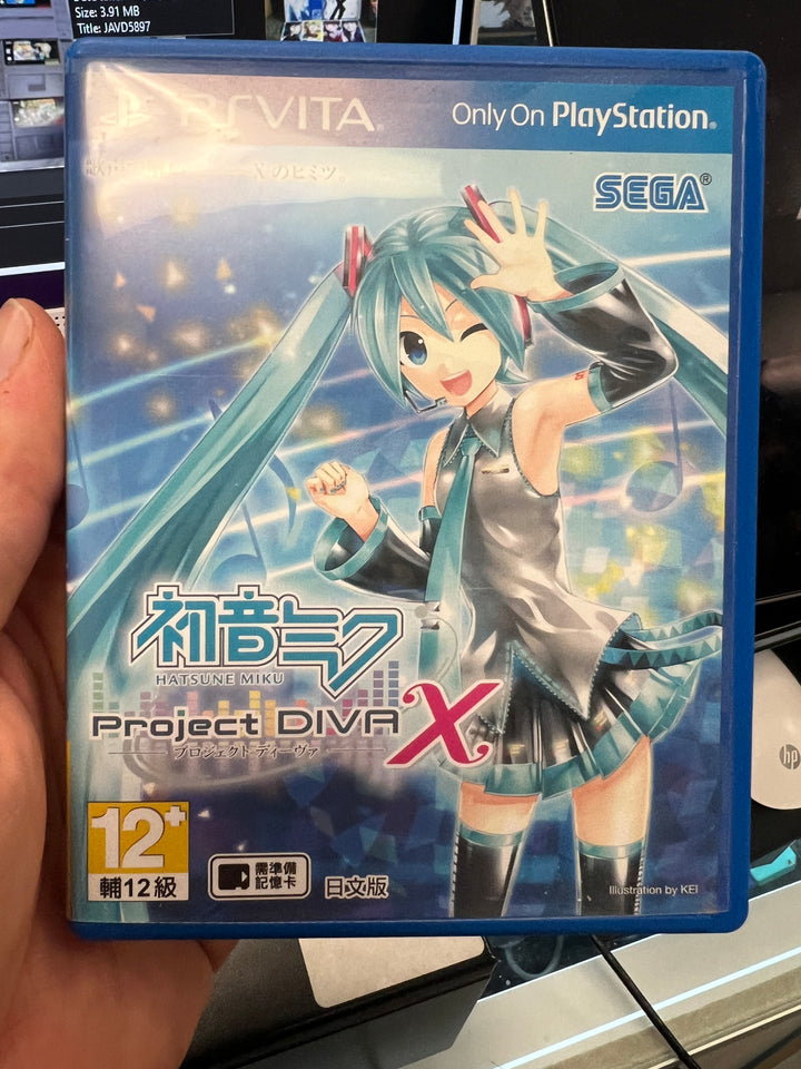 Hatsune Miku Project Diva X PS Vita Japanese Version Complete    DU102924