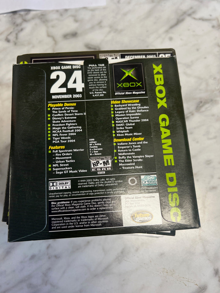 Official Xbox Magazine Demo Disc #24 November 2003 DE52625
