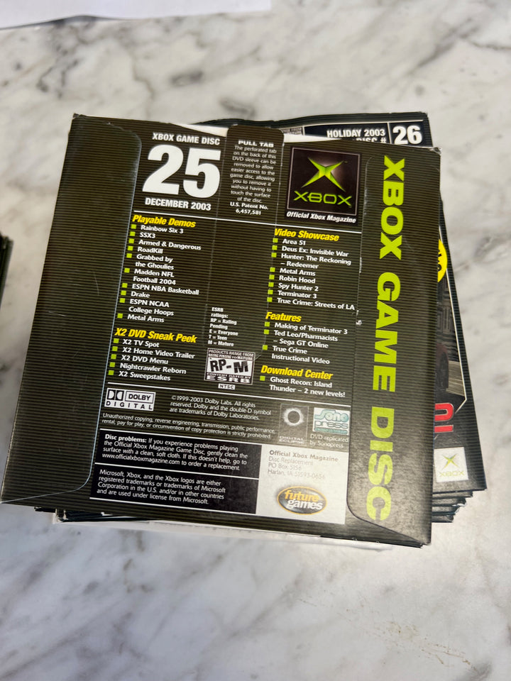 Official Xbox Magazine Demo Disc #25 December 2003 DE52625
