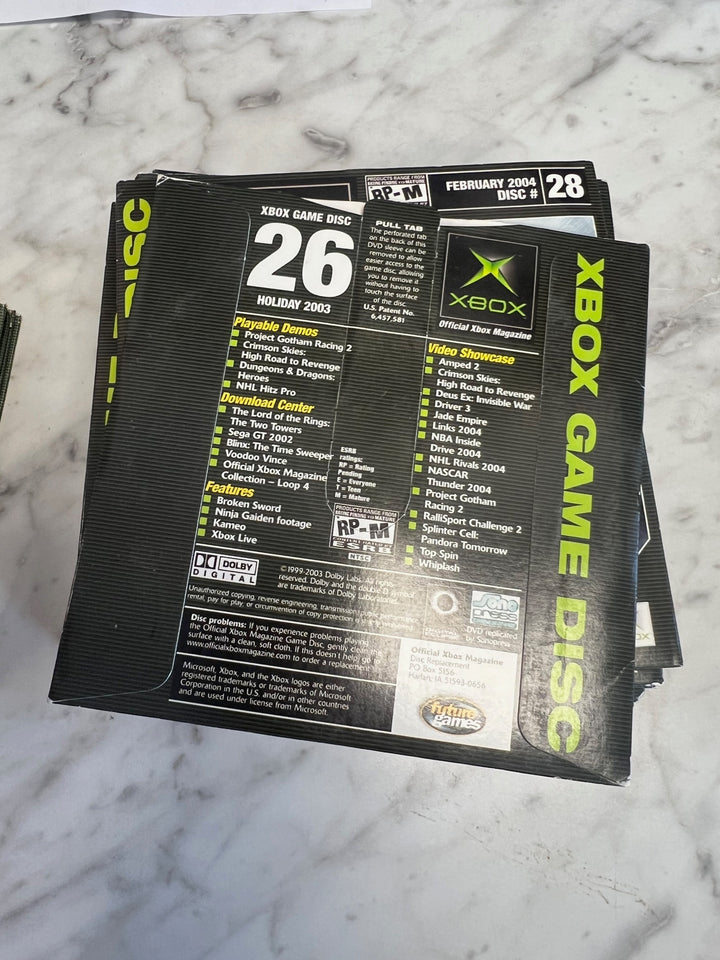 Official Xbox Magazine Demo Disc #26 Holiday 2003 DE52625