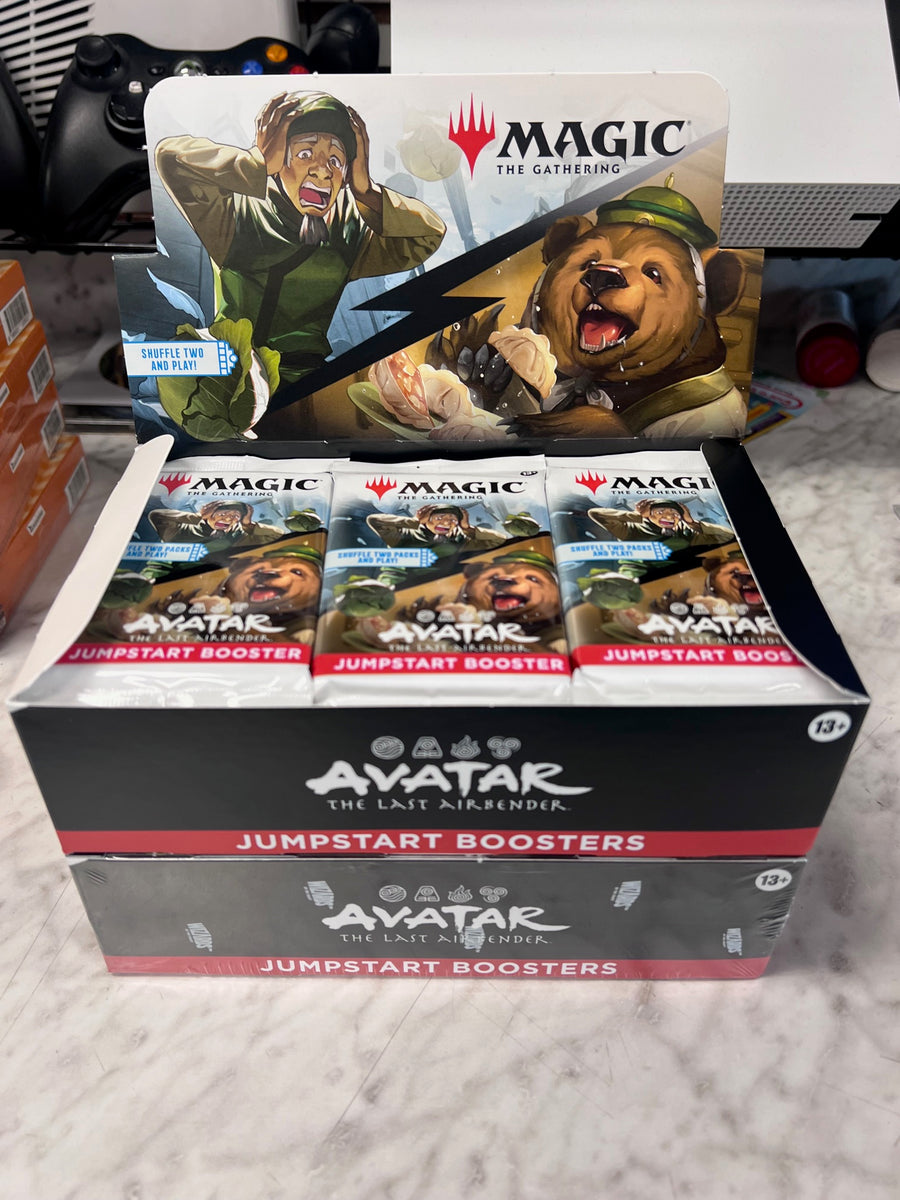 Avatar The Last Airbender Magic The Gathering Jumpstart Booster Box Avatar The Last Airbender Magic The Gathering Jumpstart Booster Box